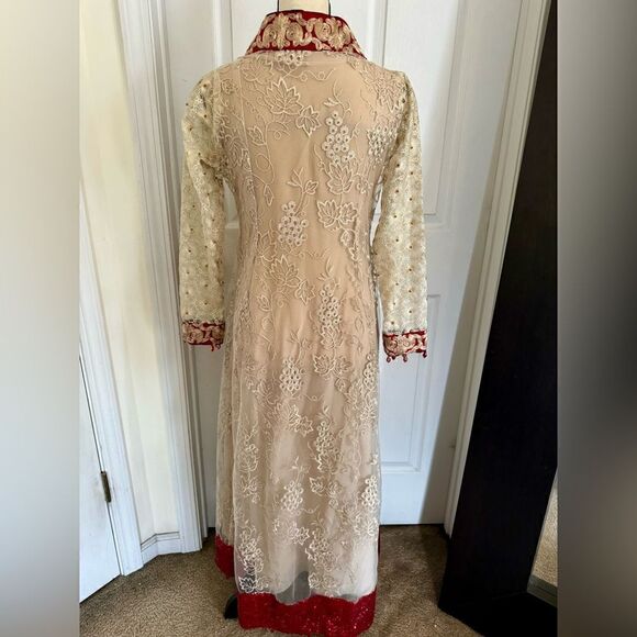 PAKISTANI DESIGNER FORMAL DRESS INDIAN
CUSTOM MADE 3 PIECE - Picture 7 of 10